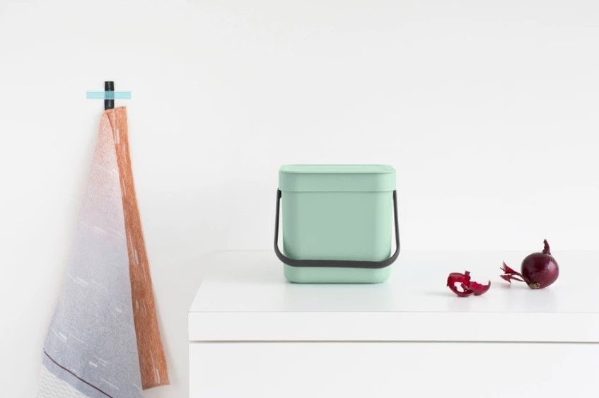 Бак для сміття Brabantia Sort&Go 3 л салатовий 211683 фото