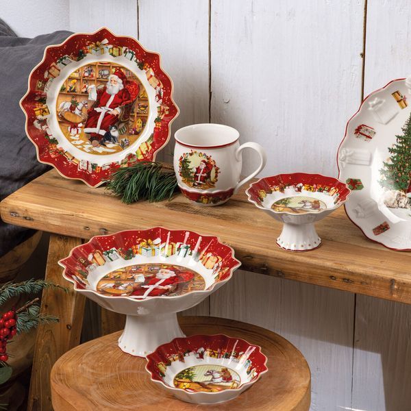 Салатник Villeroy & Boch Toy's Fantasy Santa 25 см 1483323614 фото
