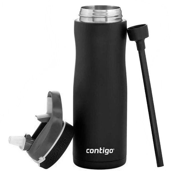Tермобутылка Contigo Ashland Chill 0,59 л матовая черная 2136778 фото