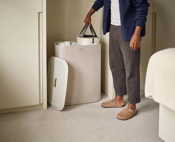 Кошик для білизни Joseph Joseph Tota Beige 90 л 50020 фото