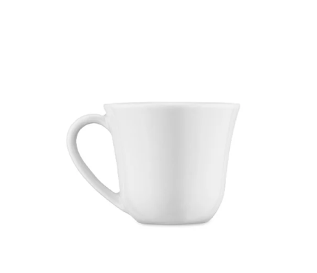 Набор из 4 чашек для кофе Alessi KU 200 мл белый TI05/87 фото