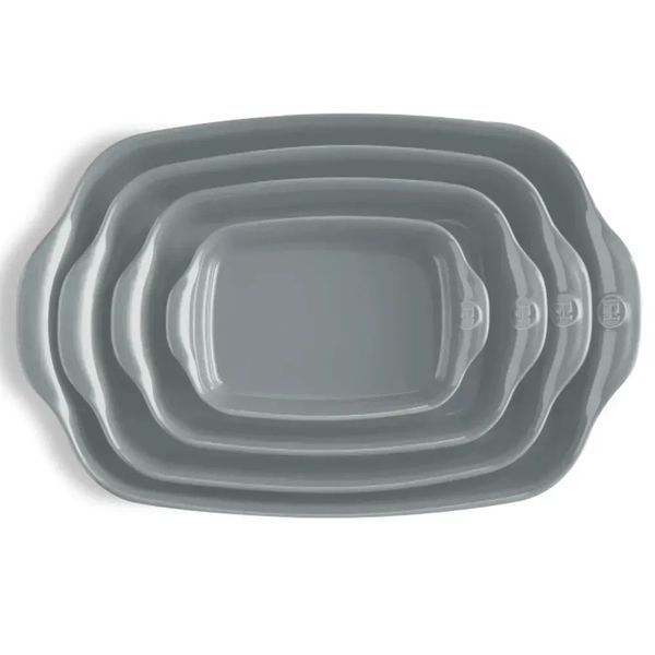 Форма для запікання Emile Henry Ovenware 42,5х27,5х9 см сіра 809654 фото