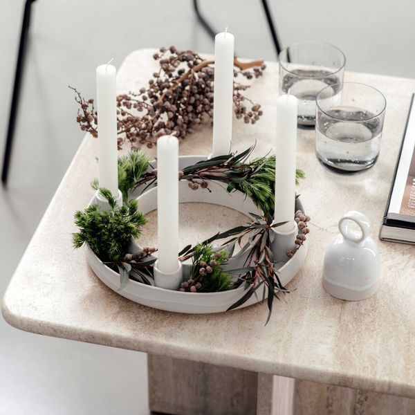 Свічник Villeroy & Boch Winter Glow 26х5,5 см на 4 свічки 1486719407 фото
