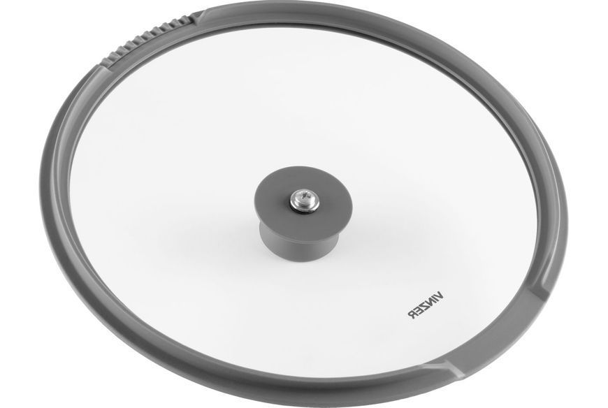 Кришка Vinzer 24 см скляна 50250 фото