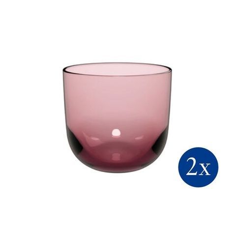 Набор из 2 стаканов для воды Villeroy & Boch Like Glass Grape 280 мл розовый 1951788180 фото