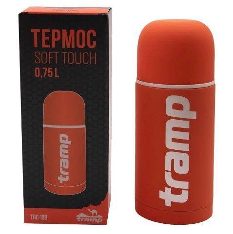 Термос Tramp Soft Touch 0,75 л, помаранчевий UTRC-108-orange фото
