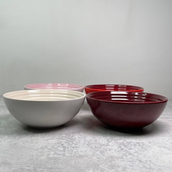 Набір із 4 салатників Le Creuset Petits Fours 16 см різнокольорові 79198167968030 фото