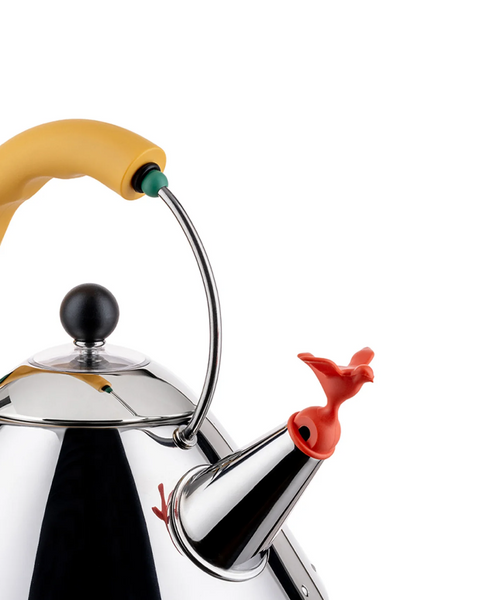 Чайник Alessi 1 л з жовтою ручкою 9093/1YELLOW фото