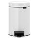 Бак для мусора Brabantia Pedal Bin NewIcon 3 л белый 112126 фото 1