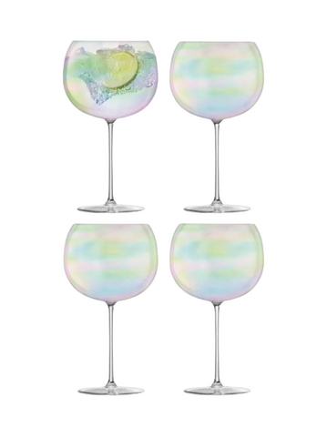 Набор из 4 бокалов для коктейлей LSA International Bubble Balloon 680 мл BB02 фото