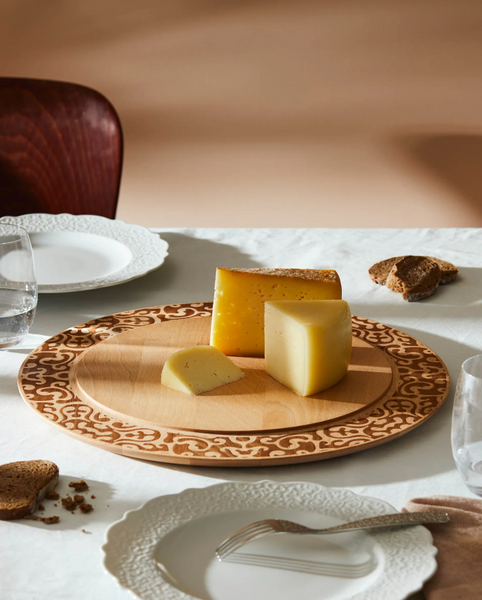 Сервировочная доска для сыра Alessi Dressed in wood 41 см MW23 фото