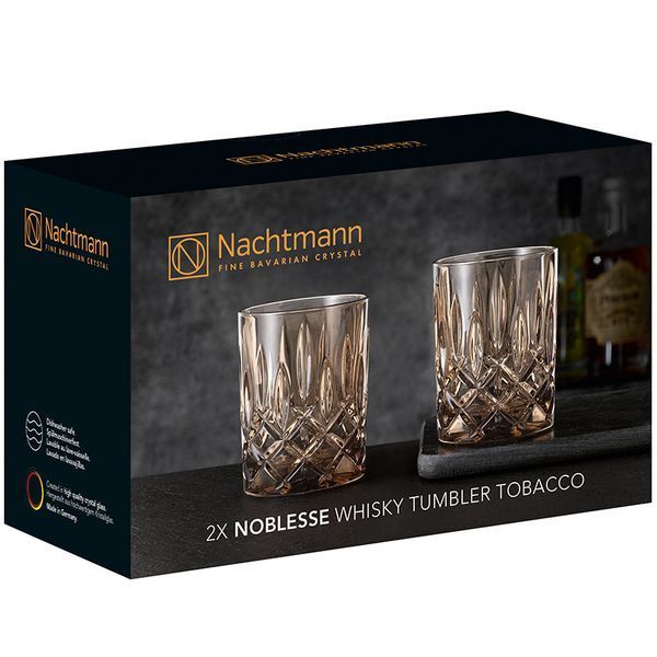 Набор из 2 стаканов для виски Nachtmann Noblesse Tobacco 295 мл табачный 104246 фото
