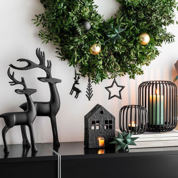 Свічник Villeroy & Boch Black Xmas 18,5х22 см 1486727416 фото