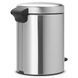Бак для мусора Brabantia Pedal Bin NewIcon 5 л серый 112645 фото 2