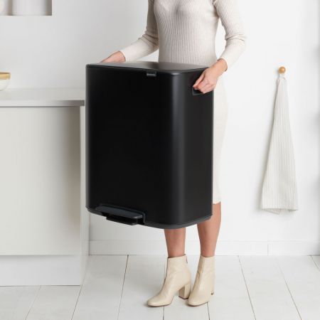 Бак для сміття Brabantia Bo 60 л чорний 211362 фото