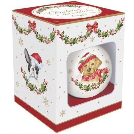 Ялинкова іграшка Easy Life Christmas Decorations 7 см Bichon Frise 111005712 фото