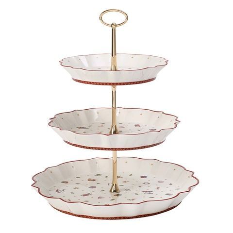 Сервірувальне блюдо 3-х ярусне Villeroy & Boch Toy's Delight 33 см 1485857880 фото