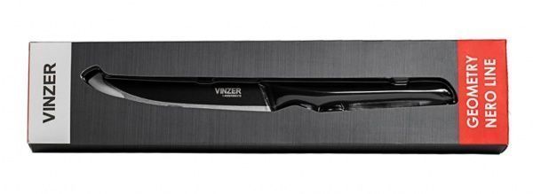 Нож универсальный Vinzer Geometry Nero line 12,7 см 50300 фото