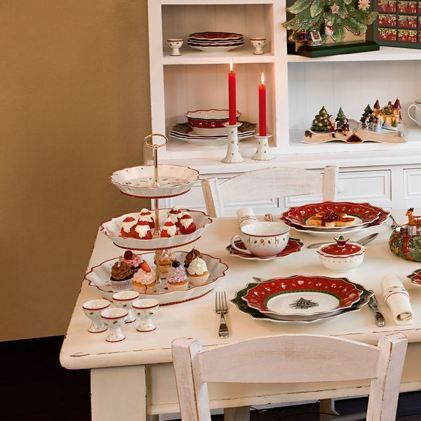 Сервірувальне блюдо 3-х ярусне Villeroy & Boch Toy's Delight 33 см 1485857880 фото