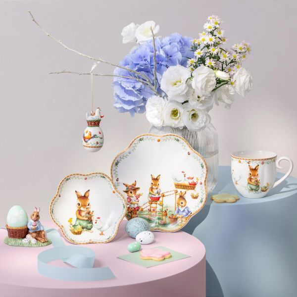 Статуетка Villeroy & Boch Annual Easter Edition 4,6&times;4,6&times;9,5 см підвісна 14-8627-6607 фото