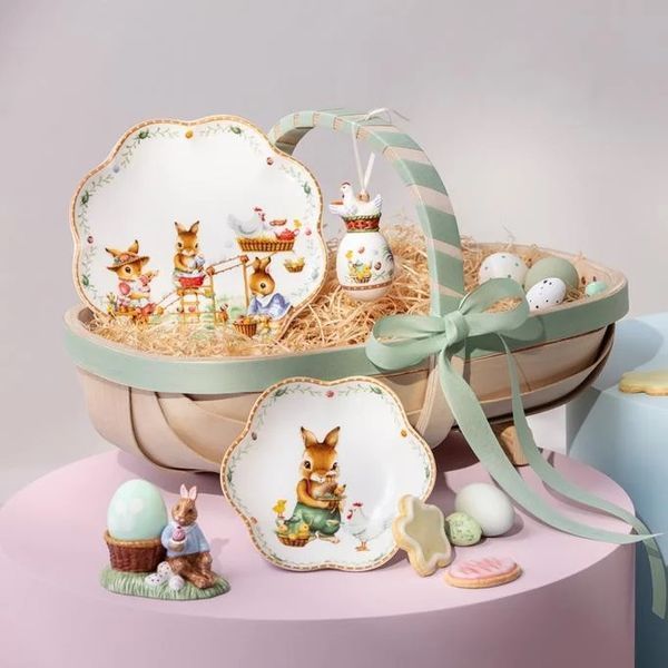 Статуетка Villeroy & Boch Annual Easter Edition 4,6&times;4,6&times;9,5 см підвісна 14-8627-6607 фото