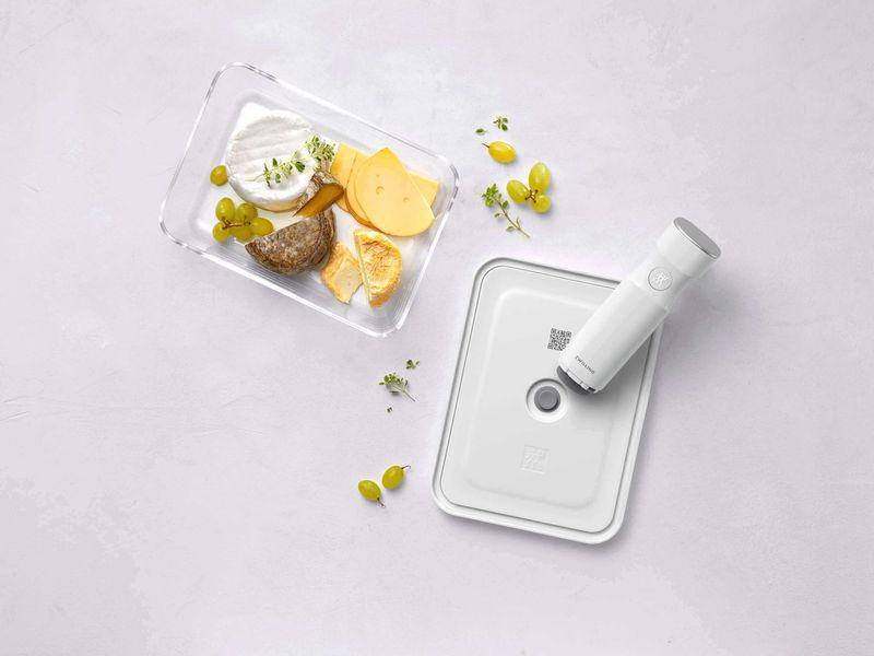 Контейнер вакуумний Zwilling Fresh & Save 2 л сірий скляний 36812-100-0 фото