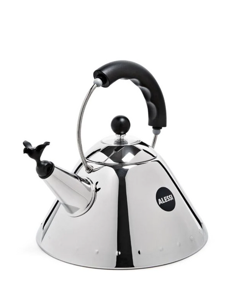 Чайник Alessi 2 л з чорною ручкою 9093black фото