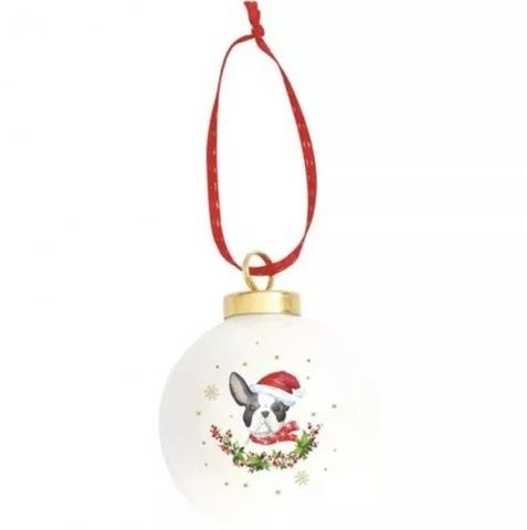 Ялинкова іграшка Easy Life Christmas Decorations 7 см French Bulldog 111005714 фото