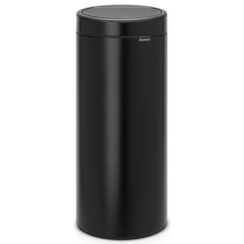 Бак для мусора Brabantia Touch Bin черный 30 л 115301 фото