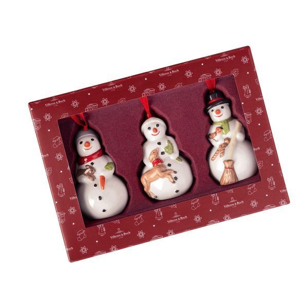 Набір із 3 ялинкових іграшок Villeroy & Boch Nostalgic Ornaments 5х8 см 1483316693 фото