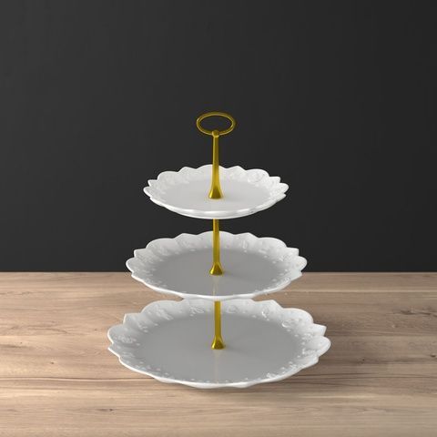 Сервірувальне блюдо 3-х ярусне Villeroy & Boch Toy's Delight Royal Classic 30 см 1486587880 фото
