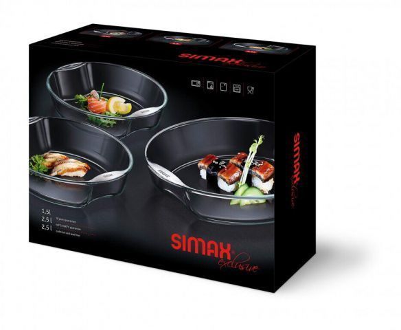 Набор форм для запекания Simax Exclusive 3 предмета s313 фото