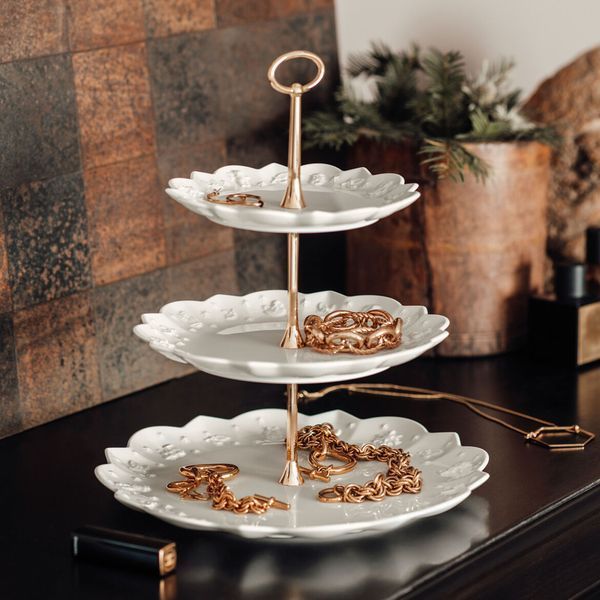 Сервірувальне блюдо 3-х ярусне Villeroy & Boch Toy's Delight Royal Classic 30 см 1486587880 фото