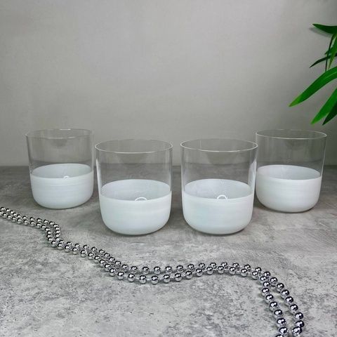 Набір із 4 склянок для віскі Villeroy & Boch Villeroy & Boch Manufacture Rock 250 мл білий 1137998250 фото