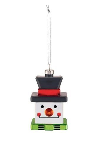 Ялинкова іграшка Alessi Le Palle Quadrate Snow Cube 5,5х5,5х8,5 см GJ023 фото