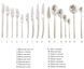 Набір з 4 виделок для спагетті Eternum Alaska 22 см 2080-35 фото 4