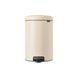 Бак для сміття Brabantia Pedal Bin NewIcon 12 л бежевий 149924 фото 1