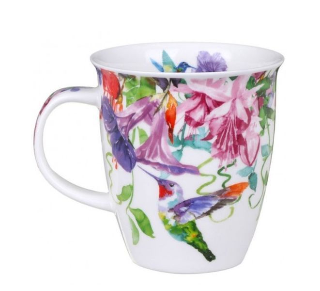 Чашка Dunoon Nevis Hummingbirds Purple 480 мл 111004676 фото