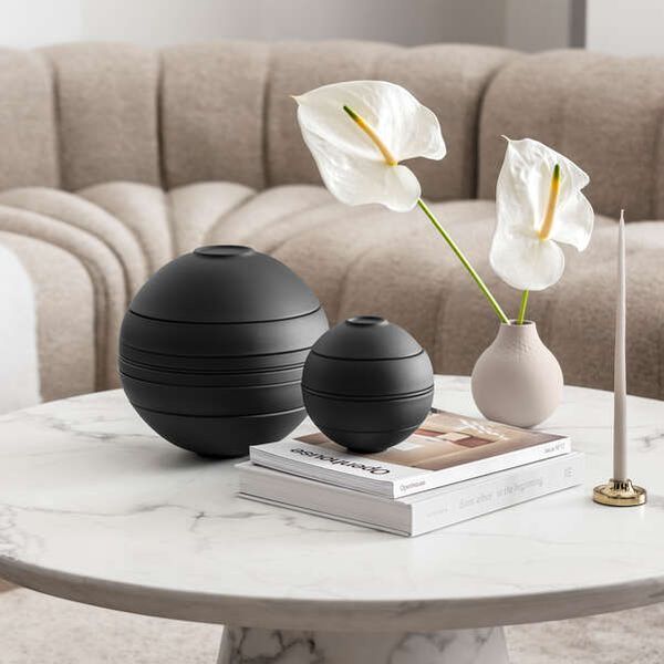 Столовий сервіз Villeroy & Boch La Boule 7 предметів 2 персони чорний 1016659094 фото