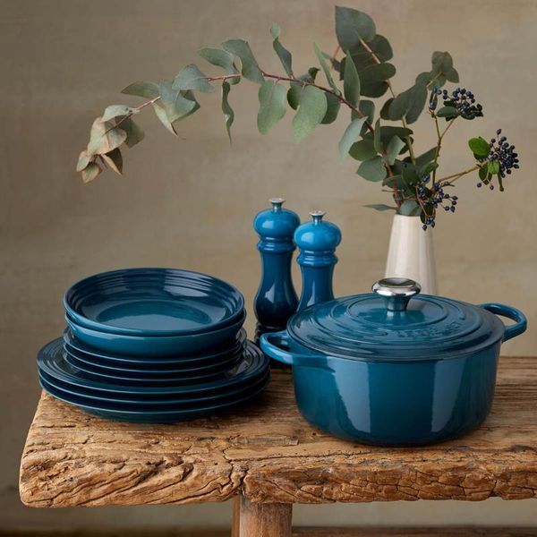 Каструля Le Creuset Azure 6,2 л з кришкою 21179302202430 фото