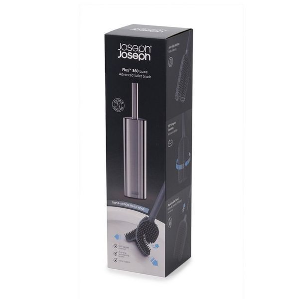 Ершик Joseph Joseph Flex 360 Luxe с подставкой 43,7х9,4х9,2 см 70583 фото
