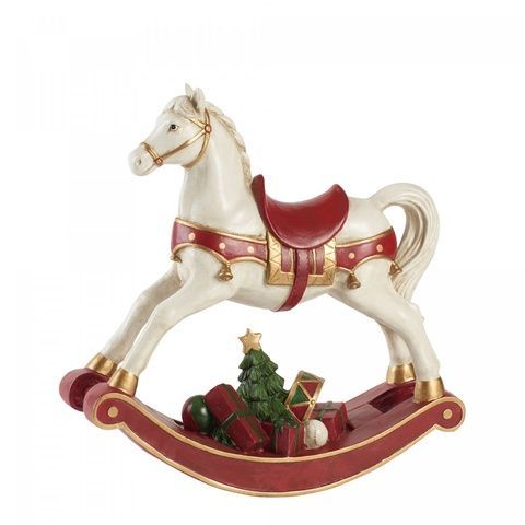 Статуетка коник-гойдалка Villeroy & Boch Christmas Toys 32,8х10,8х32,5 см 3593910004 фото