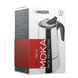 Гейзерна кавоварка 200 мл Vinzer Moka Inox Induction на 4 чашки 50391 фото 3
