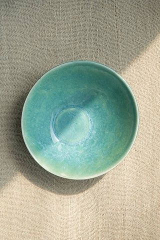 Салатник Dovbysh Porcelain Garna 22 см бирюза 100026 фото