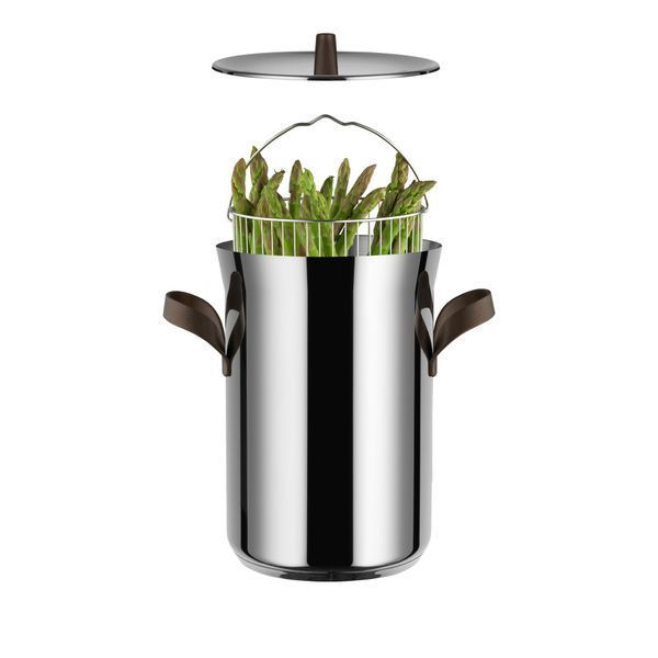 Набір для приготування спаржі Alessi Edo сірий PU309 фото